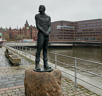 Klaus Störtebeker Denkmal in Hamburg