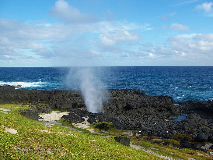 Geysir auf Rólas