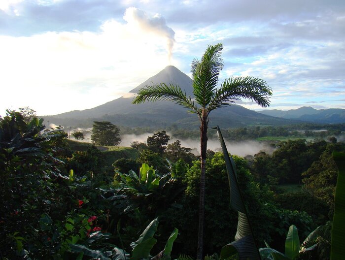 Vulkan in Costa Rica