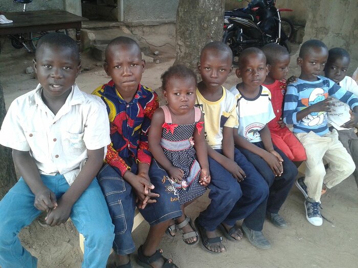 Zentralafrikanische Kinder