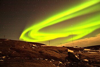 Polarlichter in Finnland