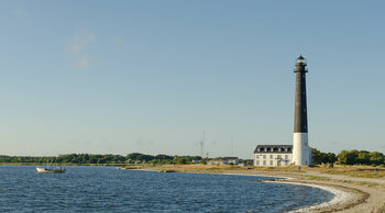 Leuchtturm auf Saaremaa, der größten Insel von Estland