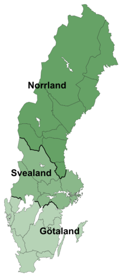 Großräume Schweden