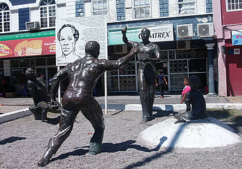 Statue von Samuel Sharpe in Montego Bay, Jamaika