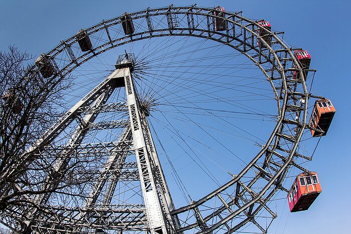 Wiener Riesenrad im Wiener Prater