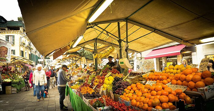 Markt in Italien