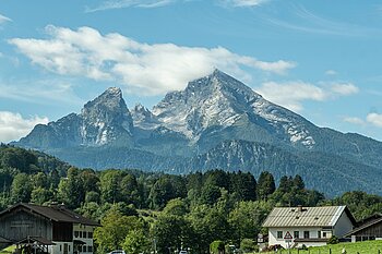 Blick auf Watzmann