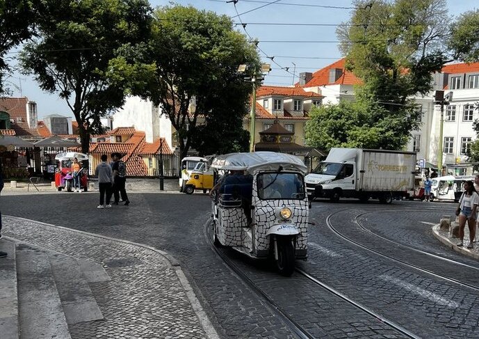 Tuktuk in Lissabon Lissabon Tuktuks