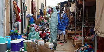 Markt in Atar, Mauretanien