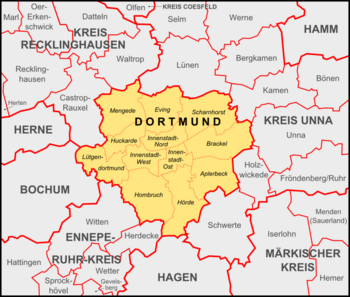 Stadtbezirke von Dortmund