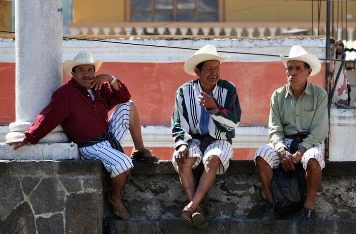 Männer aus Guatemala