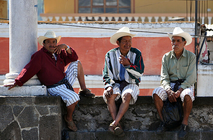 Männer aus Guatemala