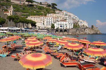 Strand in Italien, Anziehungspunkt für Touristen