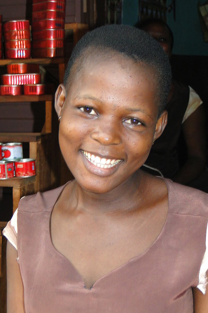 Junge Frau aus Benin
