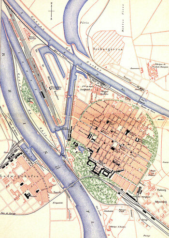 Mannheim im Jahr 1880