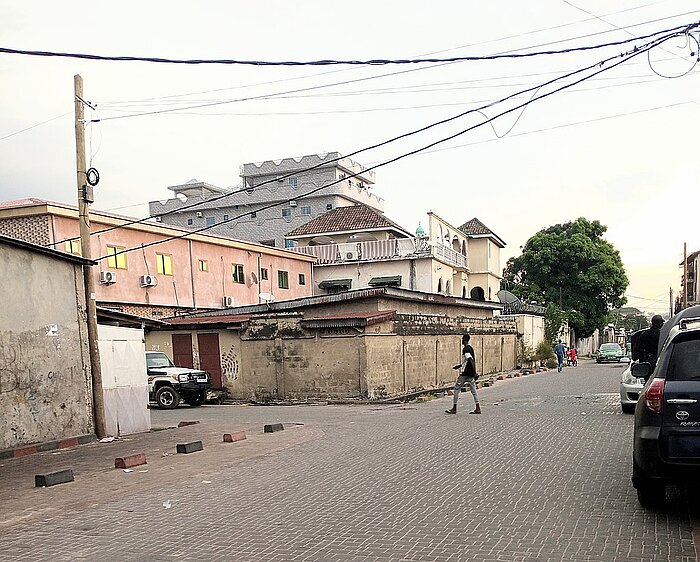 Straße in Brazzaville