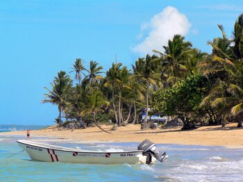 Strand der Dominikanischen Republik