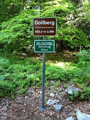 Dollberg, Schild