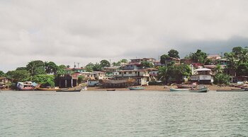 Perleninsel im Golf von Panama Golf von Panama