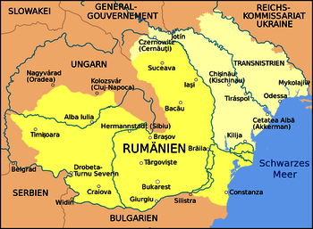 Gebietsgewinne Rumäniens im Krieg gegen die Sowjetunion 1941–44