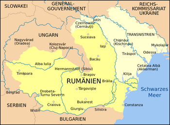 Gebietsgewinne Rumäniens im Krieg gegen die Sowjetunion 1941–44