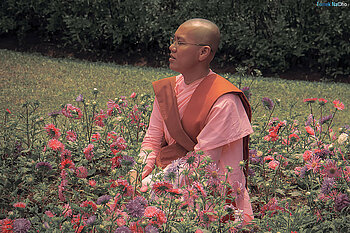 Buddhistische Nonne, Sri Lanka