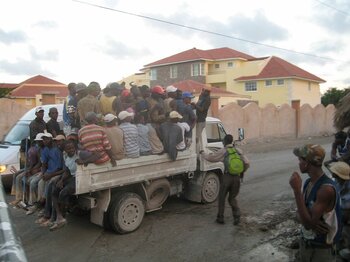 Arbeiter aus Haiti in der Dominikanischen Republik