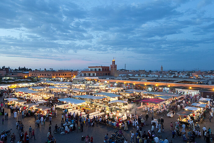 Djemaa el Fna in Marrakesch