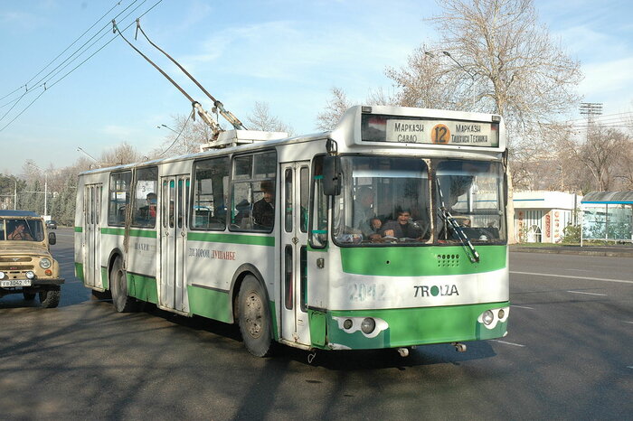 Bus in Duschanbe