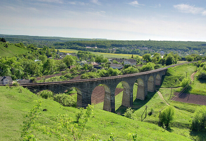 Viadukt bei Terebowlja