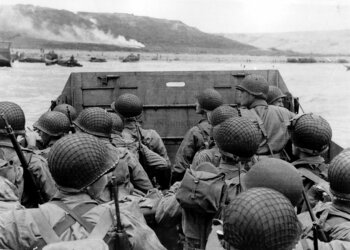 US-Truppen landen 1944 in der Normandie