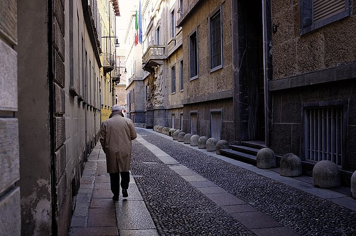 Straße in Italien