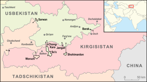 Exklaven von Usbekistan