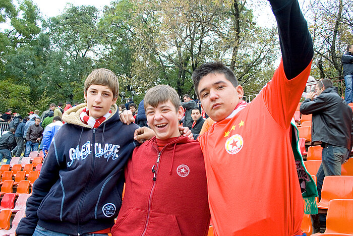 Fußballfans aus Sofia