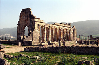 Römische Basilika in Marokko