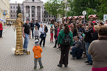 Weißrussen in Minsk