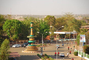 Platz in Ouagadougou