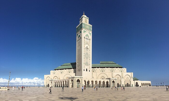 Hassan-II.-Moschee in Casablanca