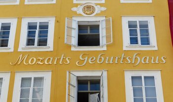 Geburtshaus von Mozart in Salzburg Geburtshaus von Mozart in Salzburg