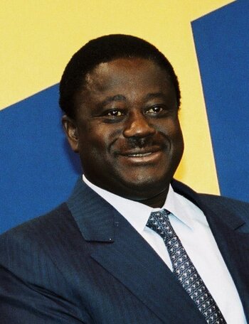 Bedie als Präsident der Cote d'Ivoire