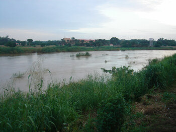 Kaduna River in Nigeria