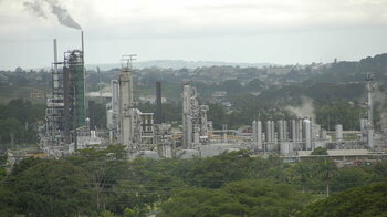 Erdölraffinerie in Pointe-a-Pierre Trinidad