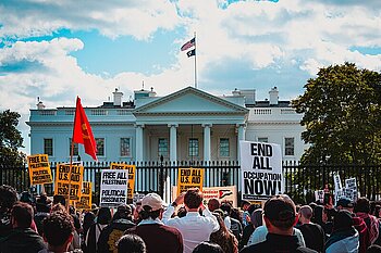 Pro Palästina Demonstration in den USA