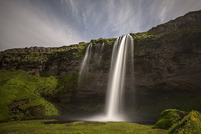 Wasserfall in Island