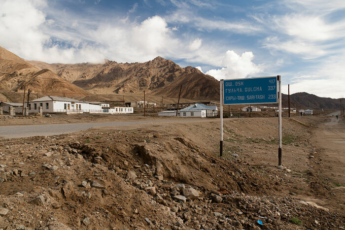 Murghob im Pamir-Gebirge