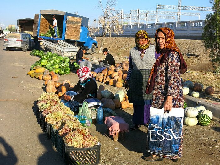 Markt in Mary in Turkmenistan