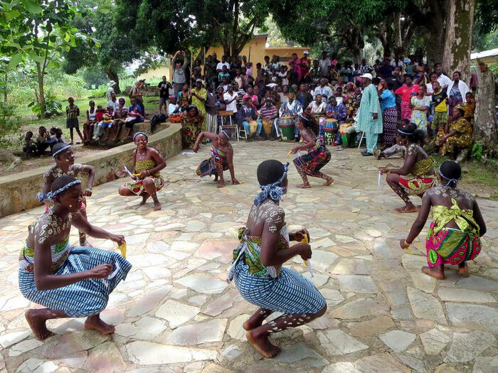 Bobobo-Tanz der Ewe in Togo