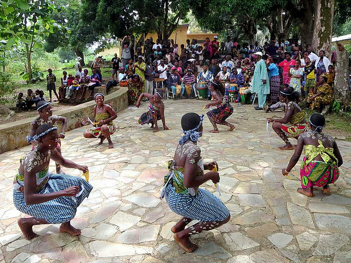 Bobobo-Tanz der Ewe in Togo