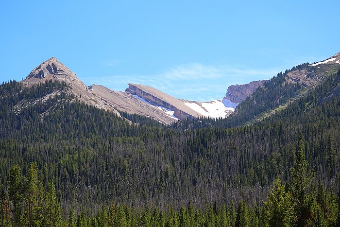 Rocky Mountains in Wyoming