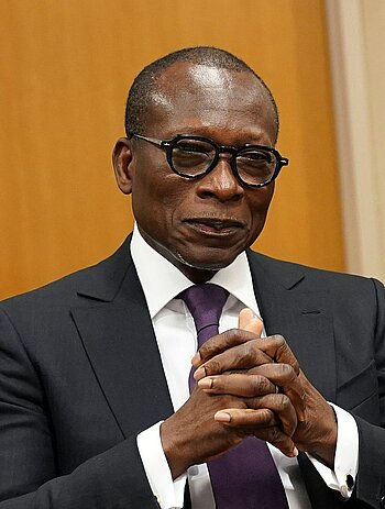 Präsident von Benin Patrice Talon